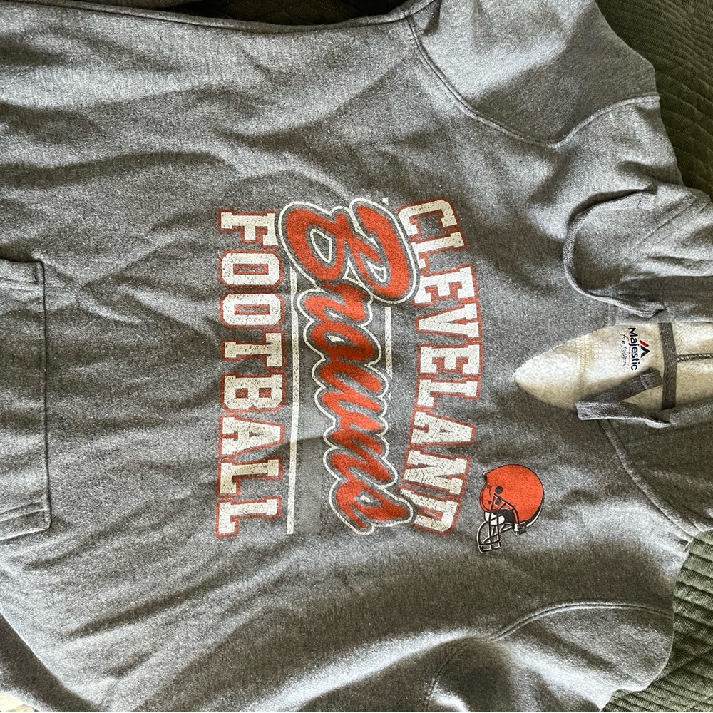 Majestic Gray Fleece Hoodie